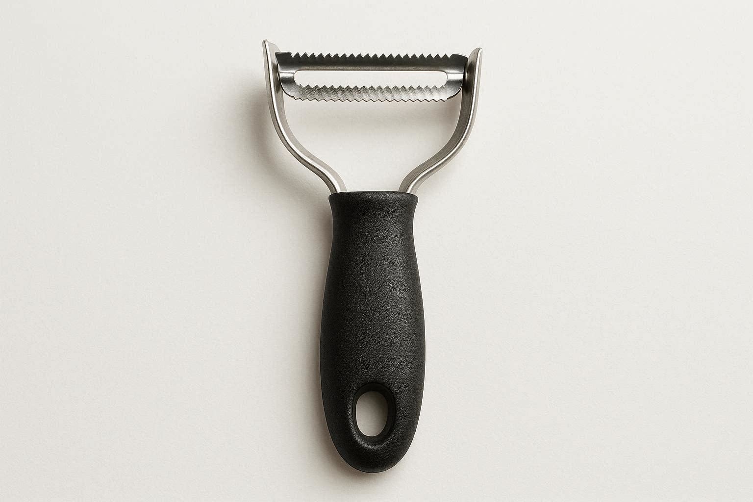 Serrated Blade Vegetable Peeler for Soft Skinned Fruits and Tomatoes - Image 1