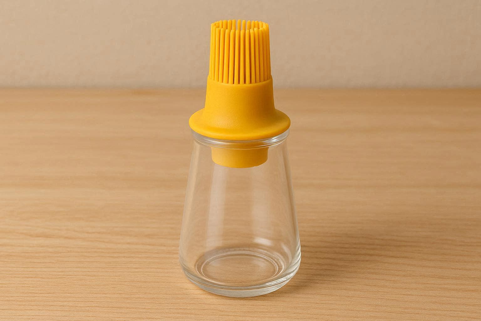 Silicone Oil Brush with Bottle for Kitchen Cooking and Baking - Image 1