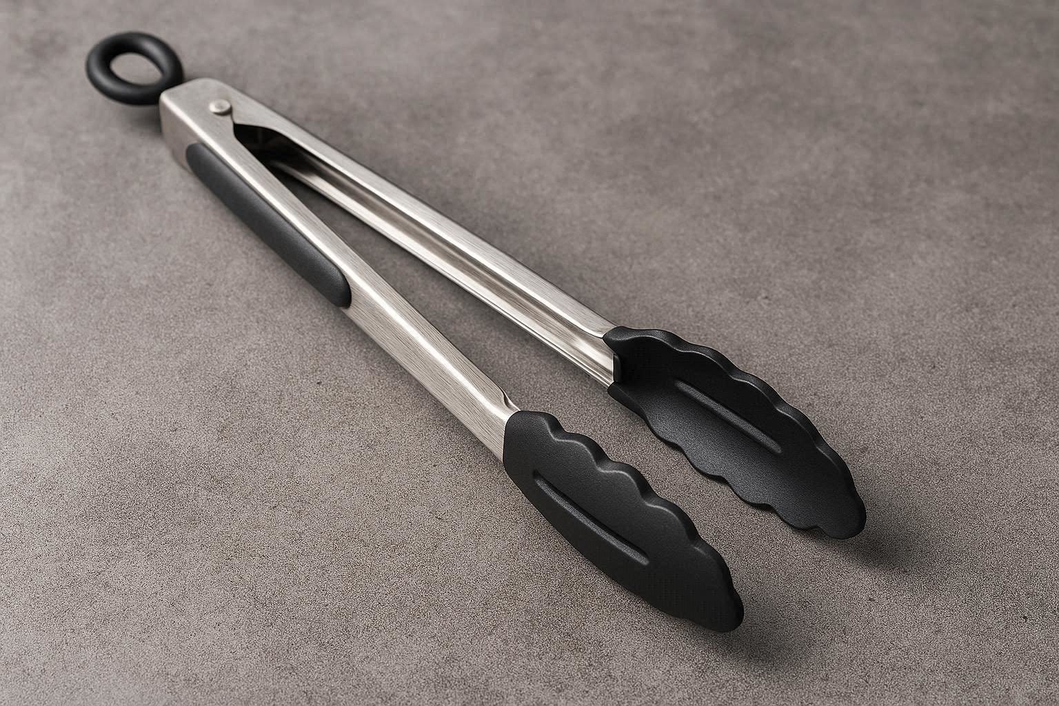 Stainless Steel Food Tongs Heat Resistant for Grilling Cooking and Serving - Image 1